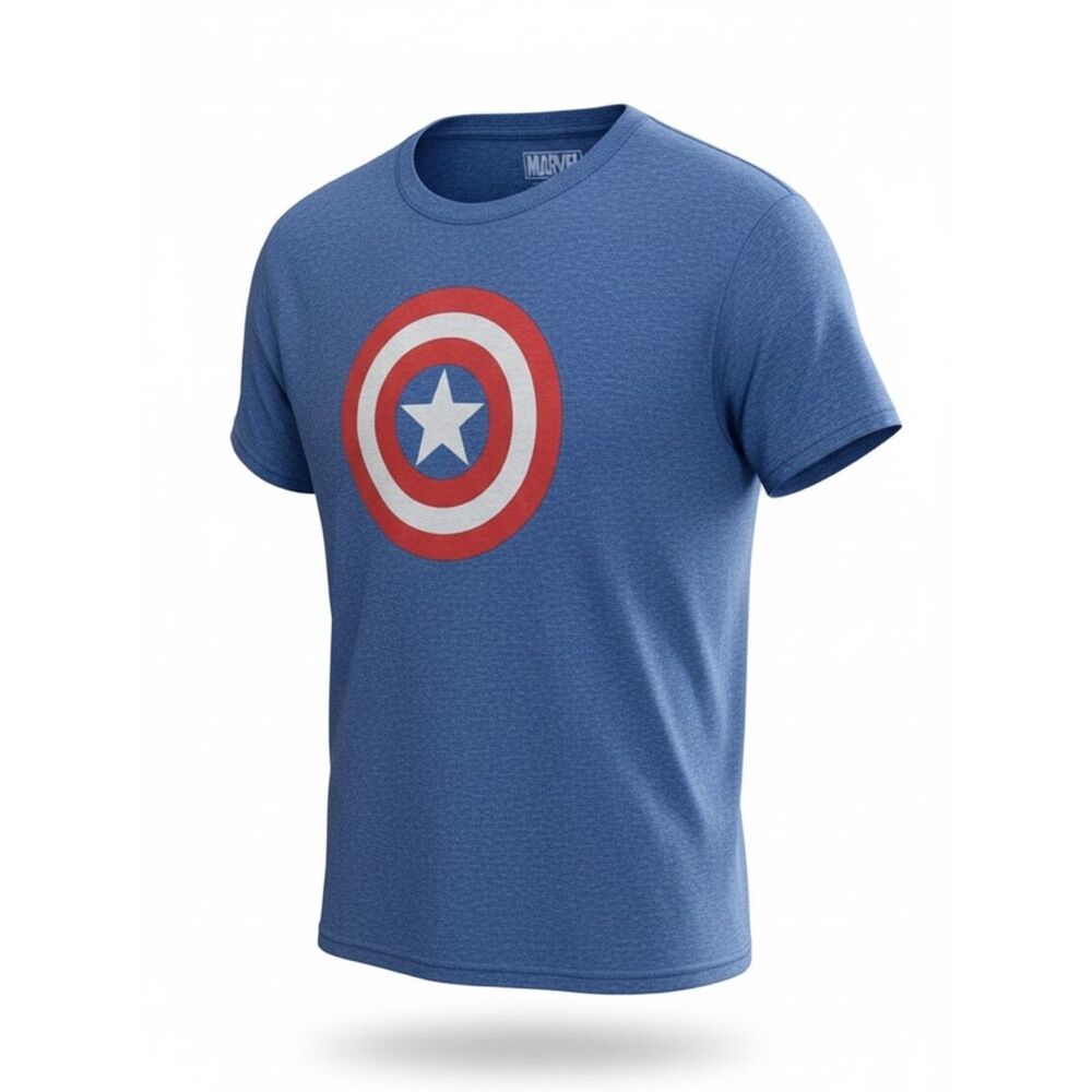 ‎Marvel Captain America Crewneck Tee